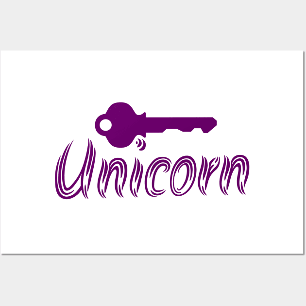 Unicorns Key Wall Art by Shop Ovov